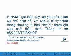 Gói Thầu Xây Lắp Công Trình Đơn Giản Là Gì